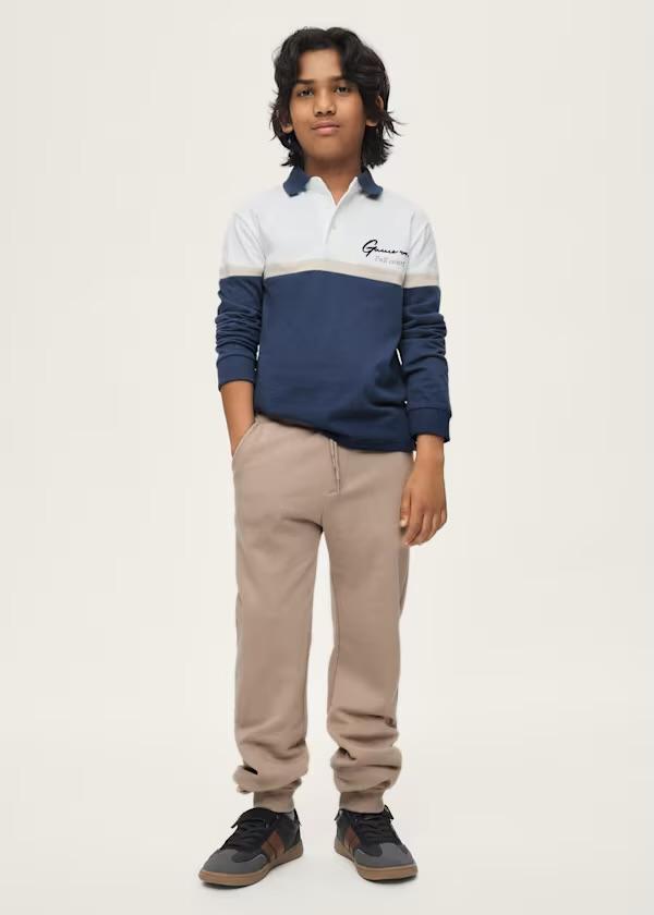 Mayoral Pantalón Felpa Básico Puños 16-00705-044 Avellana