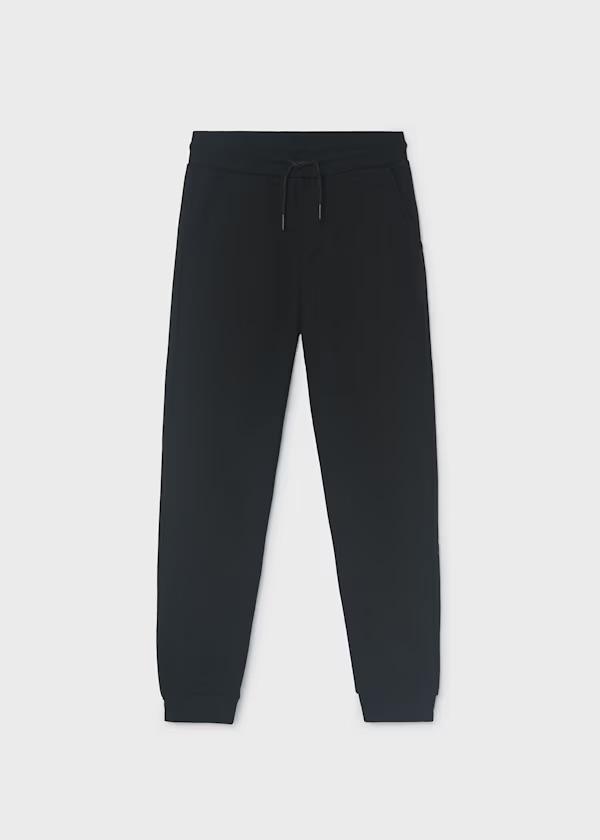 Mayoral Pantalón Felpa Básico Puños 16-00705-049 Negro