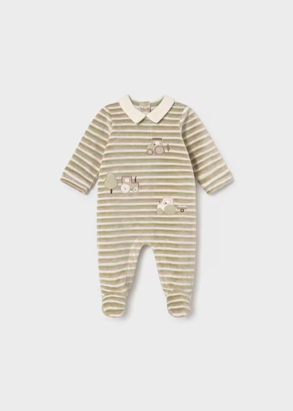Mayoral Pijama tundosado recién nacido Ref. 16-02766-083 Laurel