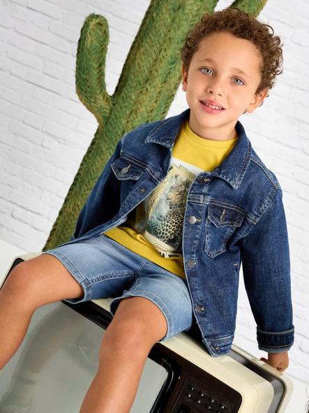 Mayoral Cazadora  Denim Trucker 25-03421-023 Medio