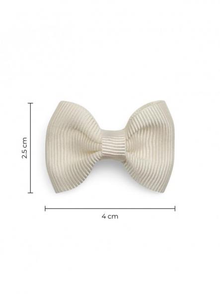 Inca Set 2 Lazos 4cm con Clip 20802 Crudo [1]
