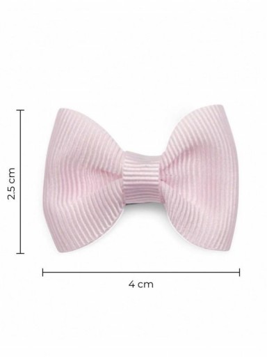 Inca Set 2 Lazos 4cm con Clip 20803 Rosa [3]