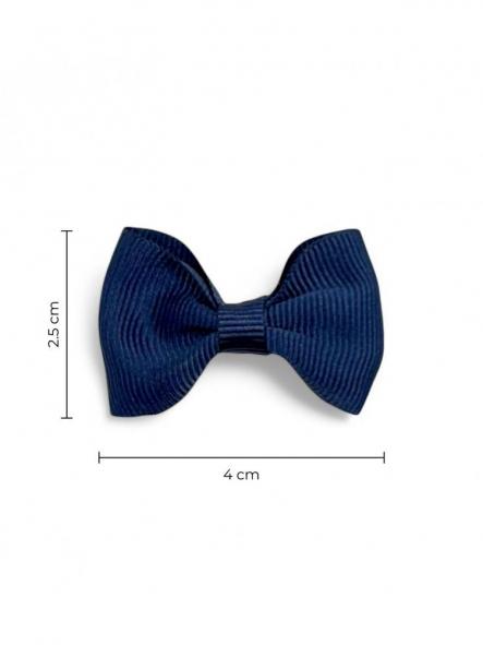Inca Set 2 Lazos 4cm con Clip 20810 Marino [2]