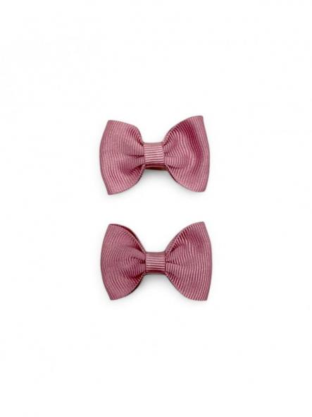 Inca Set 2 Lazos 4cm con Clip 20827 Rosa Palo [1]