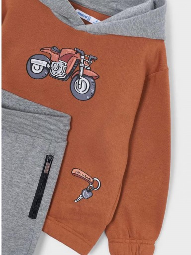 Mayoral Chándal Pullover "Moto" 16-04806-015 Teja [2]