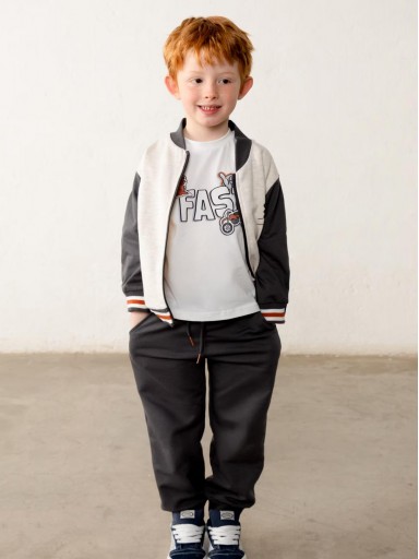 Mayoral Chándal Bomber Camiseta 16-04807-020 Pizarra [1]