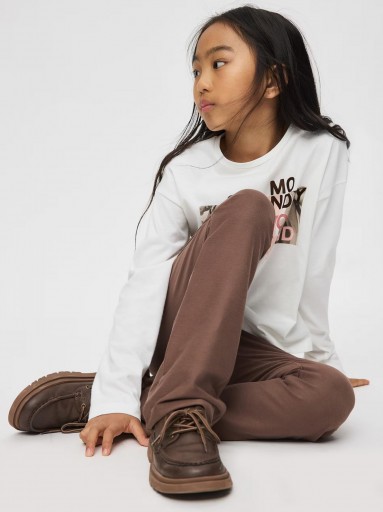 Mayoral Conjunto Leggins Punto Textura 16-07762-028 Café [1]