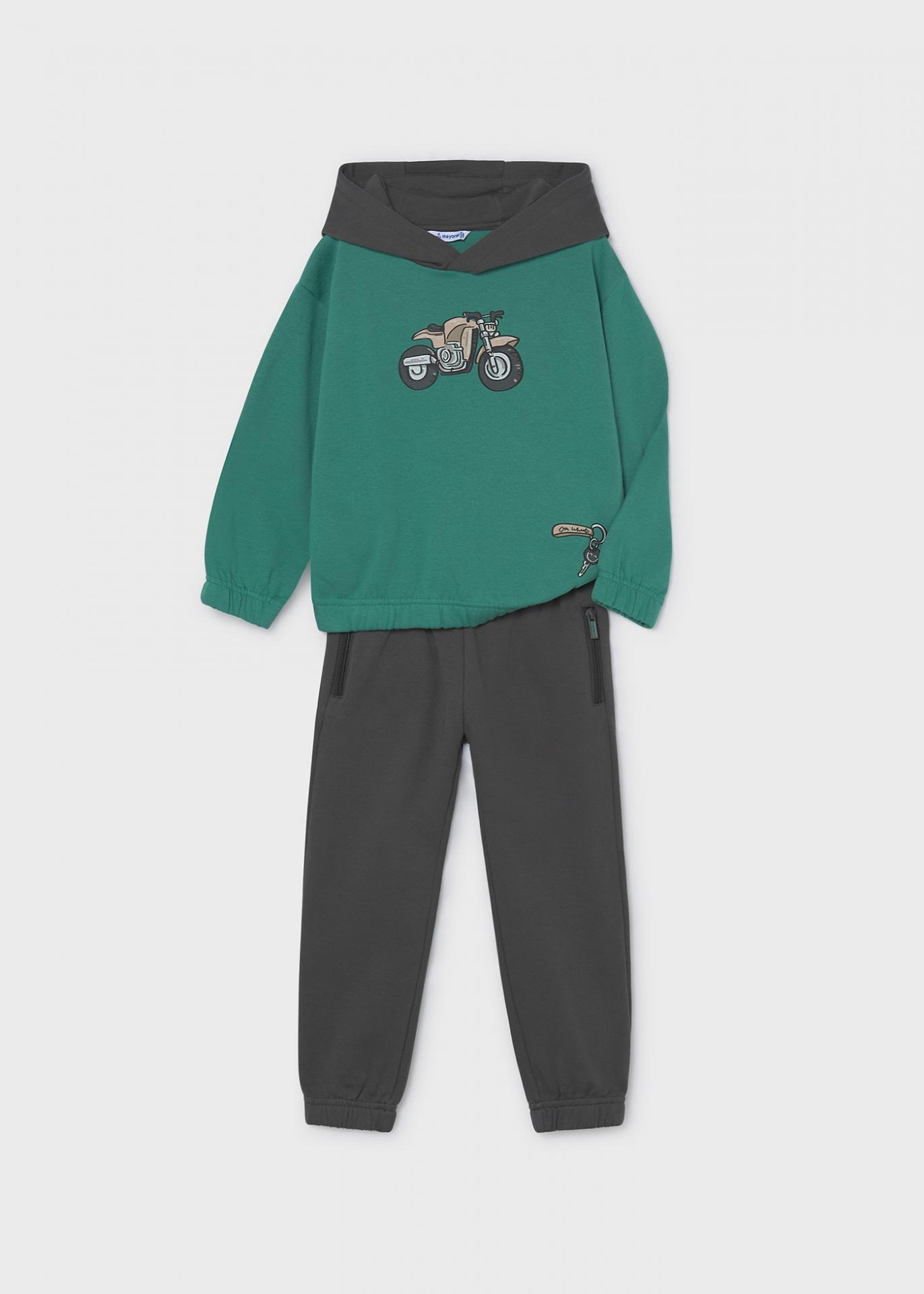 Mayoral Chándal Pullover "Moto" 16-04806-017 Acacia