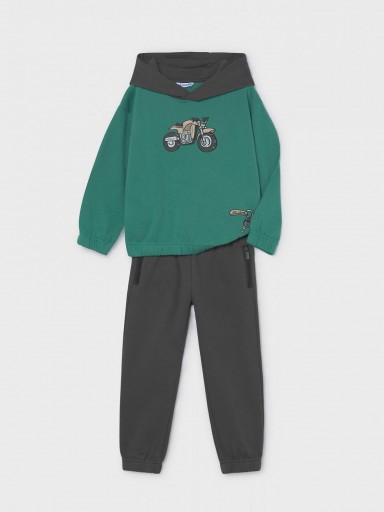 Mayoral Chándal Pullover "Moto" 16-04806-017 Acacia