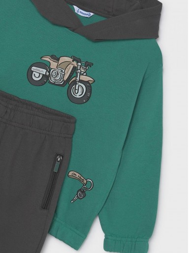 Mayoral Chándal Pullover "Moto" 16-04806-017 Acacia  [2]