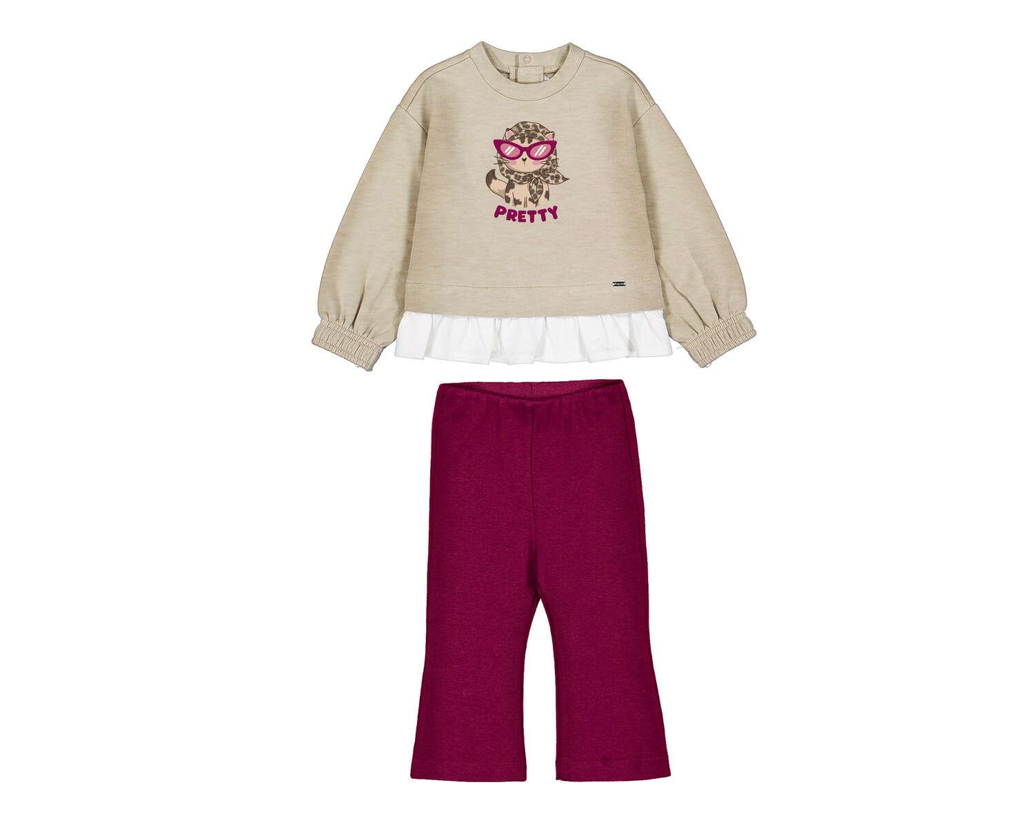 Mayoral Conjunto Leggins Flare 16-02705-047 Framboise