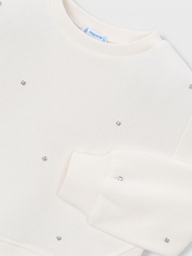 Mayoral Pullover Apliques 16-04408-085 Crudo [2]