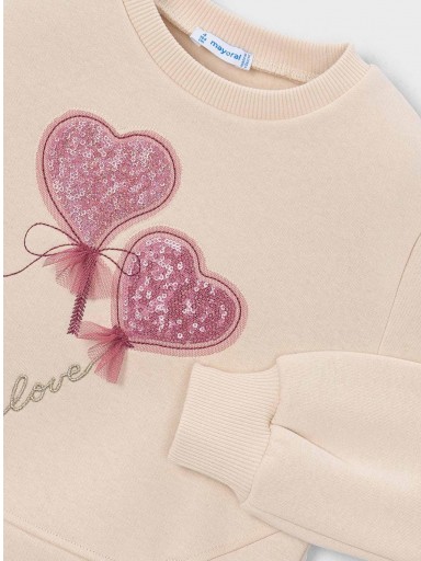 Mayoral Pullover Apliques 16-04408-086 Tofu [1]