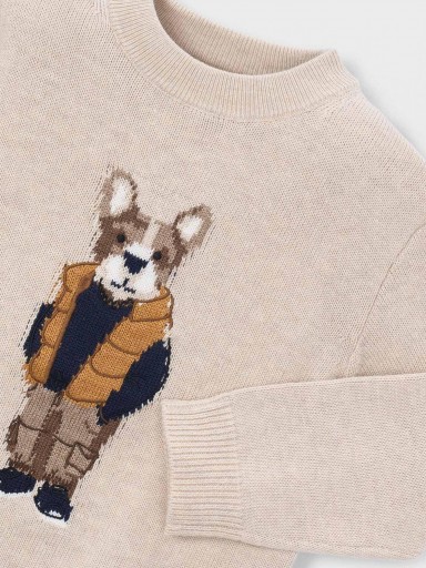 Mayoral Jersey Intarsia 16-04306-019 Cereal [2]