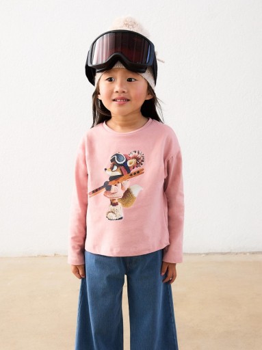 Mayoral Camiseta M/L 16-04003-065 Pastel