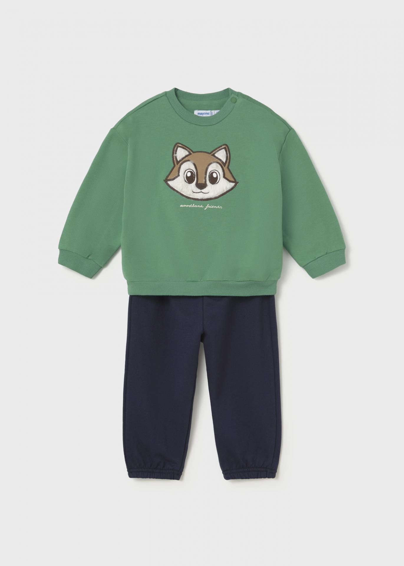 Mayoral Chándal Pullover Pantalón 16-02833-035 Acacia