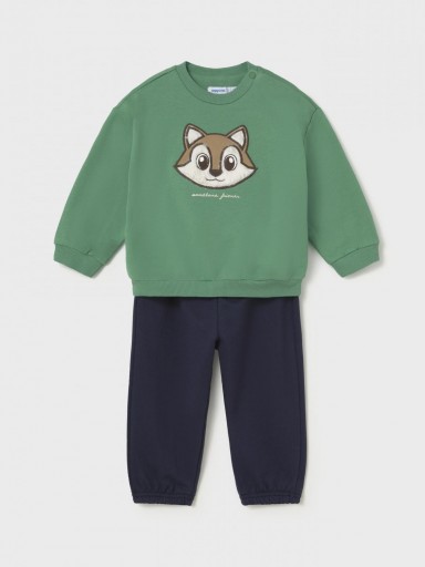 Mayoral Chándal Pullover Pantalón 16-02833-035 Acacia 