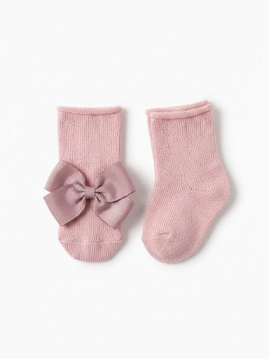 Cóndor Calcetines Algodón Calido Con Lazo 2595/4 Rosa Palo 526 [0]