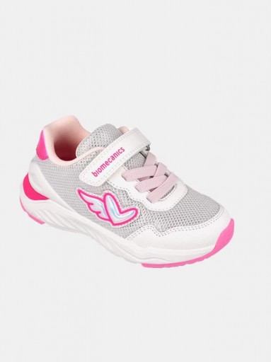 Biomecanics Deportivos Sneaker Rosa Gris Corazon 261273-C050 [4]