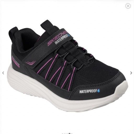 Skechers Deportivo Sneaker Infantil Negro Waterproof 303484L BKHP [1]