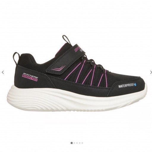 Skechers Deportivo Sneaker Infantil Negro Waterproof 303484L BKHP