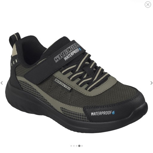 Skechers Deportivo Infantil Gris Waterproof 406341L BKOL