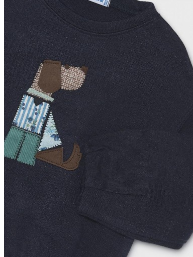 Mayoral Pullover Tricot Por Metro 16-04406-022 Marino [2]