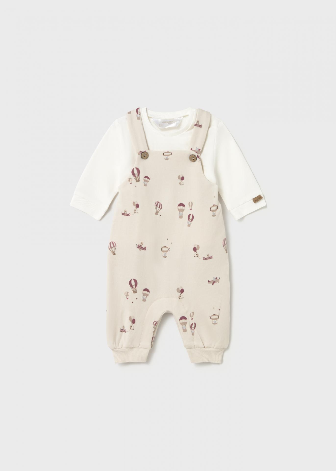 Mayoral Conjunto peto Estampado 16-02663-019 Crudo