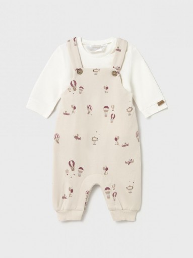 Mayoral Conjunto peto Estampado 16-02663-019 Crudo