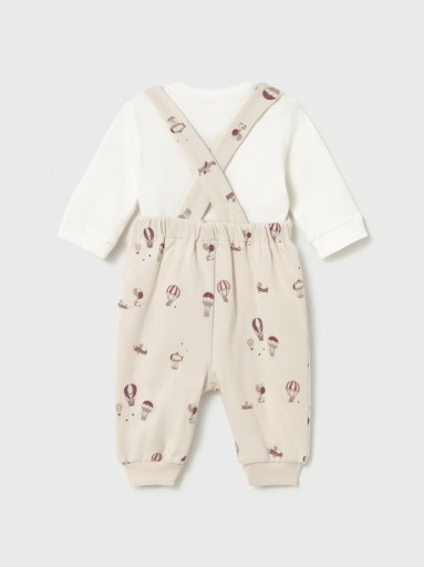 Mayoral Conjunto peto Estampado 16-02663-019 Crudo [1]