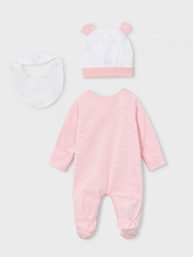 Mayoral Set regalo pijama largo recien nacido 26-01728-082 Rosa Baby [1]
