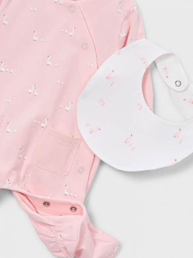 Mayoral Set regalo pijama largo recien nacido 26-01728-082 Rosa Baby [2]