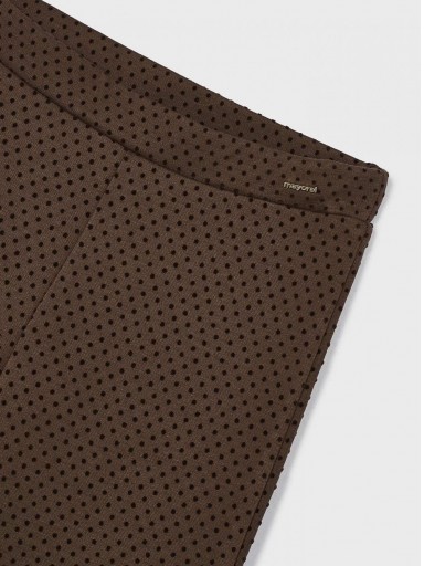 Mayoral leggins topo flock 13-04782-073 Chocolate [3]