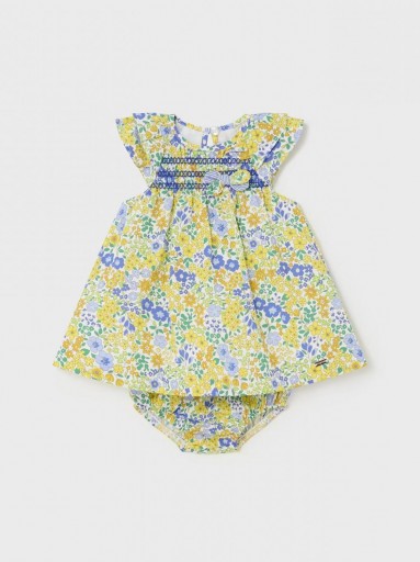 Mayoral Vestido nido de abeja 01808-010 Dandelion