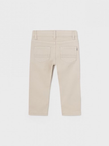 Mayoral pantalón sarga slim fit bebé 24-00506-051 Crema [1]