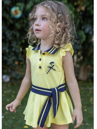 Nekenia Vestido Bebé Avispa Polo Bordado Palmera 22VV04 [0]