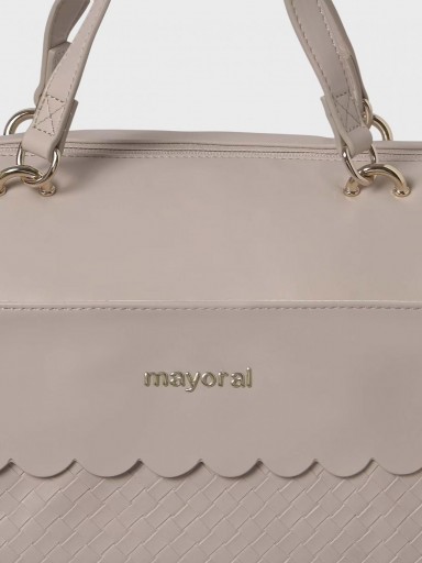 Mayoral Bolso de maternidad trenzado 30-19426-046 Avena [3]