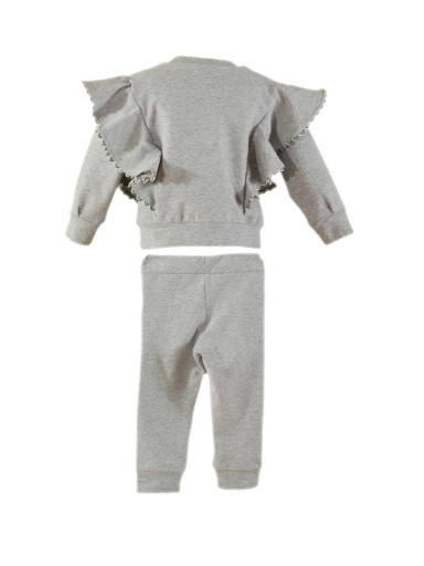 Miranda Chandal Infantil Gris Sudadera Volantes Art. 0628/23 [1]