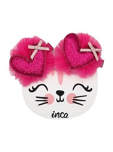 Inca Set  2 Cocodrilos Tul Fucsia 43598