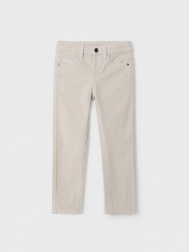 Mayoral Pantalón pana slim fit básico 14-00537-048 Yeso