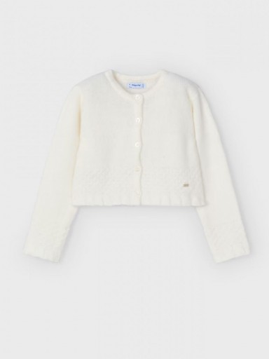 Mayoral  Rebeca tricot estructura 14-04361-035 Crudo