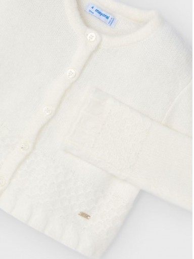 Mayoral  Rebeca tricot estructura 14-04361-035 Crudo [1]