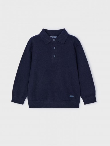 Mayoral Polo M/L tricot 14-04102-068 marino
