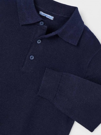 Mayoral Polo M/L tricot 14-04102-068 marino [1]