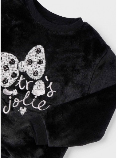 Mayoral Pullover pelo 14-04480-054 Negro [1]