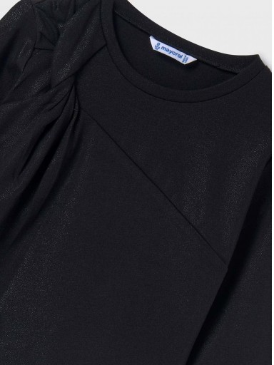 Mayoral Camiseta M/L bloth nudo 14-07007-069 negro [1]