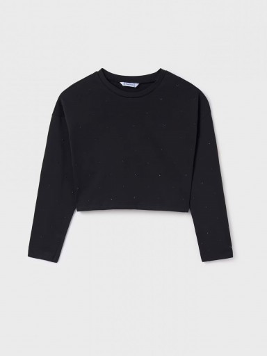 Mayoral Camiseta M/L 14-07094-037 negro