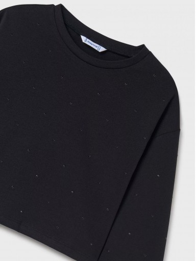 Mayoral Camiseta M/L 14-07094-037 negro [1]