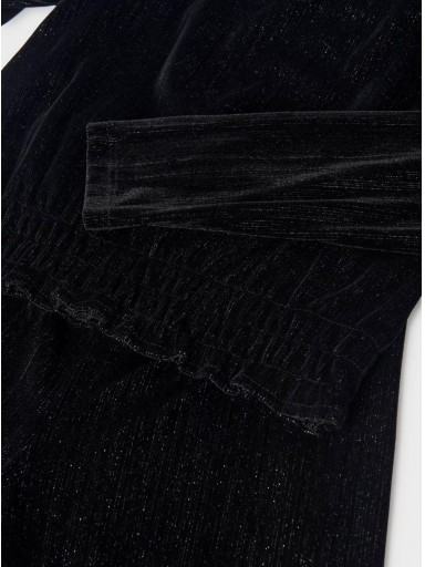 Mayoral Conjunto pantalón terciopelo 14-07553-023 Negro [1]