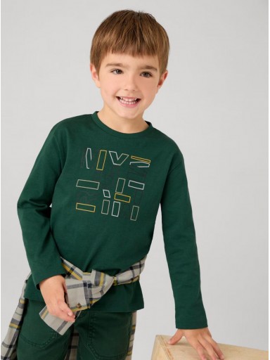 Mayoral Camiseta m/l basica 00173-053 Alpino [0]